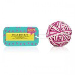 99 Hair Band Ball Pink (pack of 24)