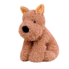 Puppy Dog Stuffed Animals Stuffed Dog Plush Toys (Color: Brown, size: 40cm)