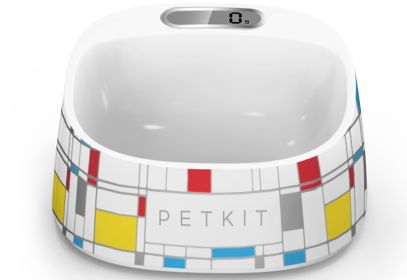 PETKIT FRESH Smart Digital Feeding Pet Bowl (Color: Brick Pattern)