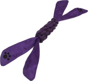 Extreme Twist' Squeek Dog Rope Toy (Option: Purple)