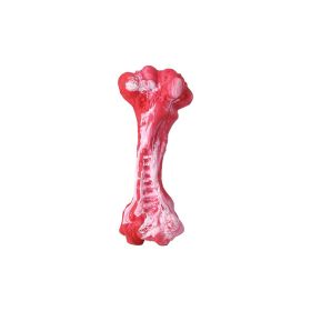 MASBRILL Dog Toys Aggressive Chewers Large Dogs Bone-Shaped Indestructible Dog Toys Nylon Interactive Dog Toys Teeth Cleaning (Color: 15CMX6.4CM 2C)